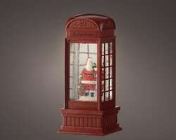 LumineoWaterspinner plastic telephone booth steady BO binnen
