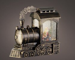 LumineoWaterspinner plastic train steady BO binnen