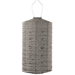 Lumiz cylinder mosaic taupe d28 cm