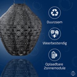 Lumiz jar spectare donker grijs d30 cm - afbeelding 2