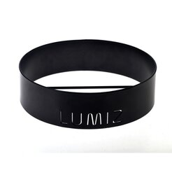 Lumiz Ring metaal d12cm zwart - afbeelding 3