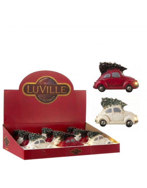 LuVille Beetle cream red