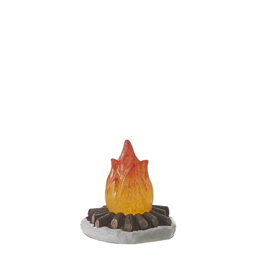 Luville Bonfire orange battery operated - d6cm