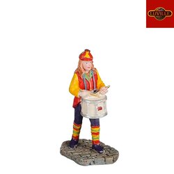 LuVille Carnaval brass band drum - l4xb3xh7cm