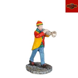 LuVille Carnaval brass band trumpet - l5xb3,5xh7cm