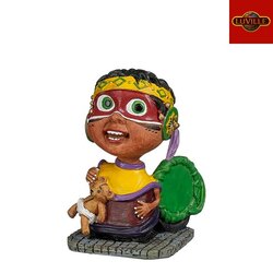 LuVille Carnaval Indian car - l5,5xb6xh10cm