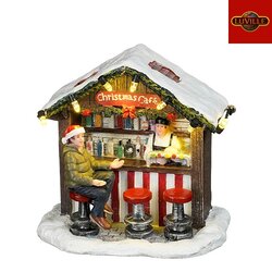 LuVille Christmas cafe battery operated - l10xb7xh10cm
