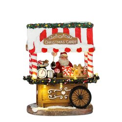Luville Christmas candy battery operated - l10xb6,5xh11,5cm