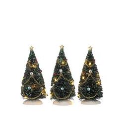 LuVille Christmas tree with flashing lights 3 pieces