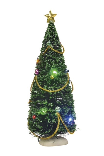 Luville Christmas tree with lights battery operated - h23cm