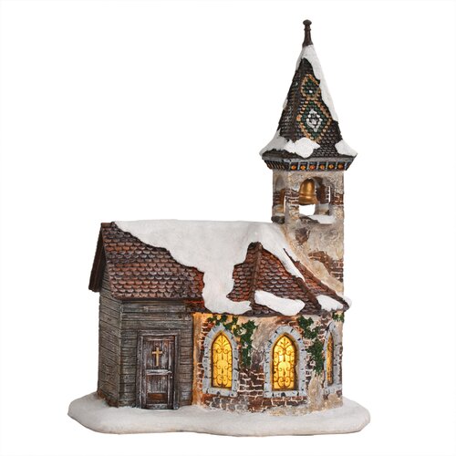 Luville Church St Chevalier battery operated - l17xw14xh24cm