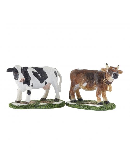 LuVille Cow and Bull 2 stuks
