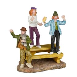 Luville Dancing people on table - l8,5xb7,5xh10cm