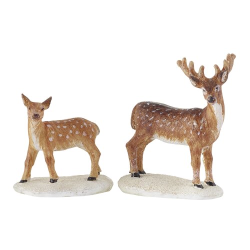 Luville Deer 2 pieces - l9,5xw6xh6,5cm