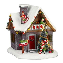 Luville Elf house battery operated - l17,5xb15xh17cm