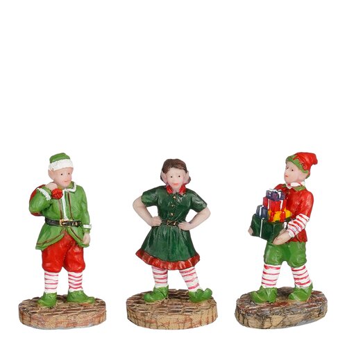 Luville Elves 3 pieces - l3xb3xh5,5cm