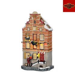 LuVille Facade Sinterklaas & Piet battery operated - l16,5xb11xh30,5cm