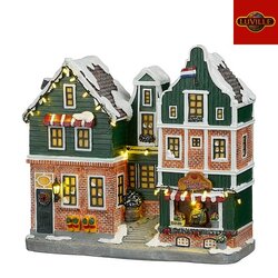 LuVille Facade street Zaandam battery operated - l26,5xb10xh25cm
