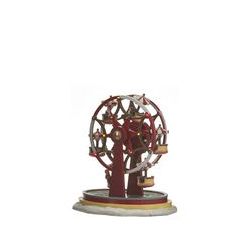 Luville Fair ground ferris wheel red