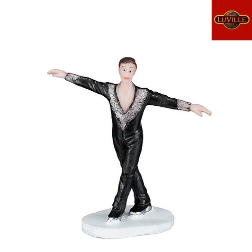 LuVille Figure skating man - l7xw3xh6,5cm