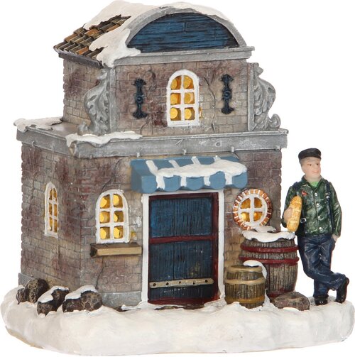 Luville Fish restaurant l12b10.5h13cm bo