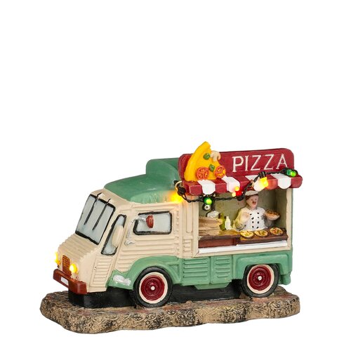 Luville Foodtruck pizza battery operated - l15xb7,5xh11cm