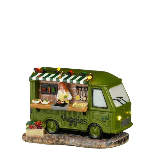 Luville Foodtruck veggie battery operated - l13,5xb8,5xh9cm