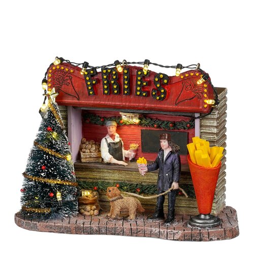 Luville Fries market battery operated - l16,5xb8xh12cm