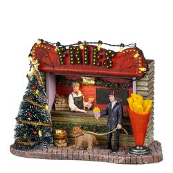 Luville Fries market battery operated - l16,5xb8xh12cm