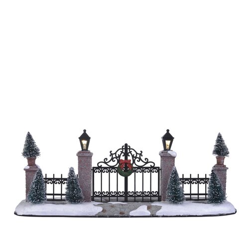 Luville Gate lighted battery operated - l24,5xw6,5xh9cm