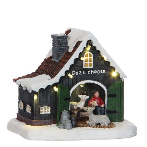 Luville Goat cheese battery operated - l15xb11xh12,5cm - afbeelding 1