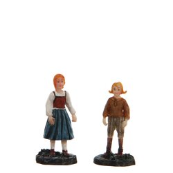 Luville Hans en Grietje - l2,5xb2,5xh6,5cm - afbeelding 2