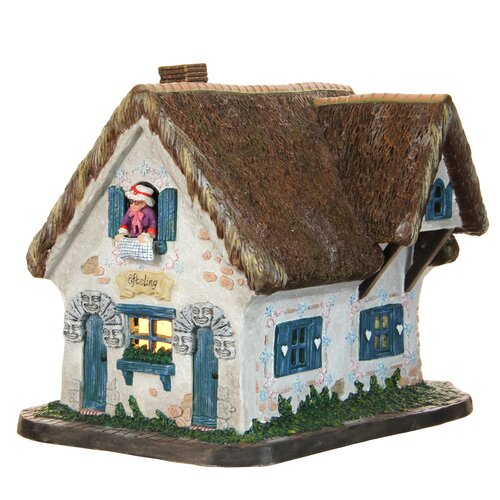 Efteling Huis van Vrouw Holle werkt op batterijen - l19xb14xh16cm