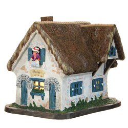 Efteling Huis van Vrouw Holle werkt op batterijen - l19xb14xh16cm