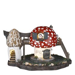 Efteling Kabouterhuis werkt op batterijen - l29xb19xh18cm