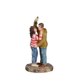 Luville Kissing under the mistletoe - l4xb3,5xh8cm