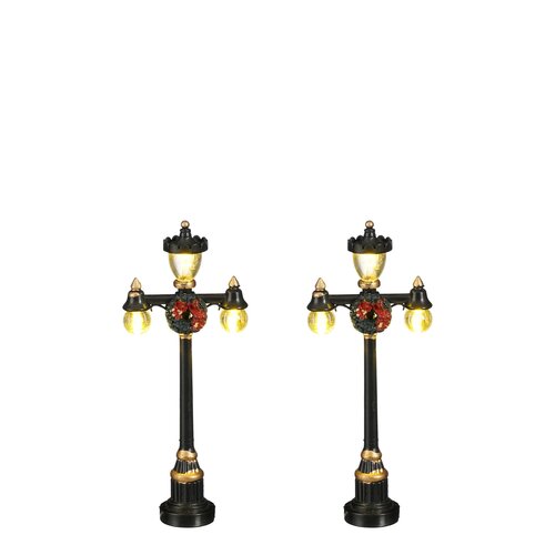 Luville Lantaarn 2 stuks battery operated - l4,5xb2xh10,5cm