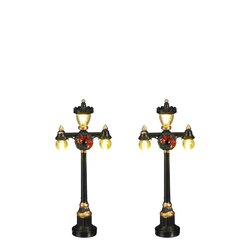 Luville Lantaarn 2 stuks battery operated - l4,5xb2xh10,5cm