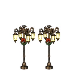 Luville Lantaarn 2 stuks battery operated - l5xb5xh12cm