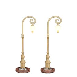 Luville  Lantaarn Reizenrijk 2 stuks - h12xd3cm