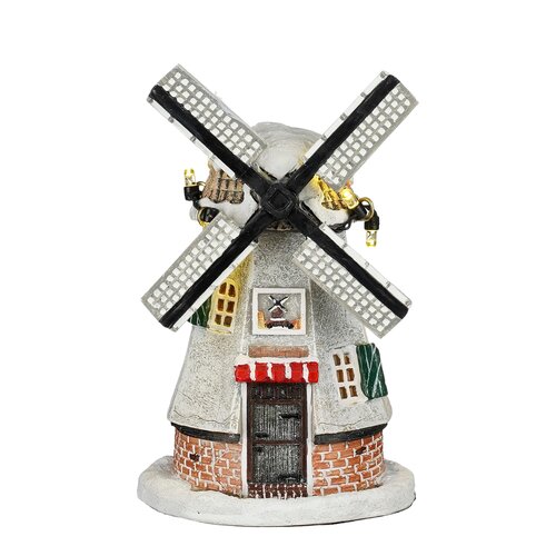 Luville Mill small battery operated - l7,5xb7,5xh12cm