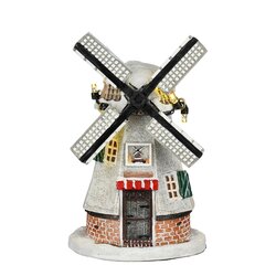 Luville Mill small battery operated - l7,5xb7,5xh12cm