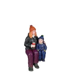 Luville Mother and child sitting - l2,5xb1,5xh6cm