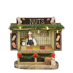 Luville Nuts market battery operated - l11,5xb5,5xh10,5cm