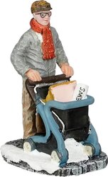 Luville Old man with walker l4.5b3.5h7cm