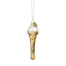 Luville Ornament Twinkeltoorts gold - l3xw3xh11cm - afbeelding 2