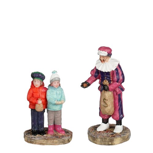 Luville Piet geeft pepernoten - l3,5xb3xh7cm