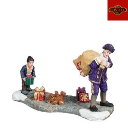 LuVille Piet loses his presents - l11xb4,5xh7cm
