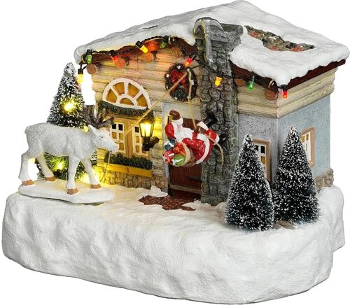 Luville Raise santa l22.5b16h17.5cm bo