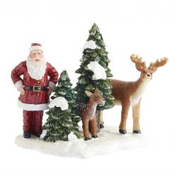 LuVille Santa and Deers